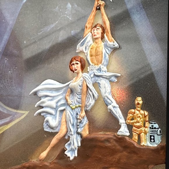 Hallmark Keepsake Ornament Star Wars A New Hope Theater One Sheet Christmas - Picture 12 of 13